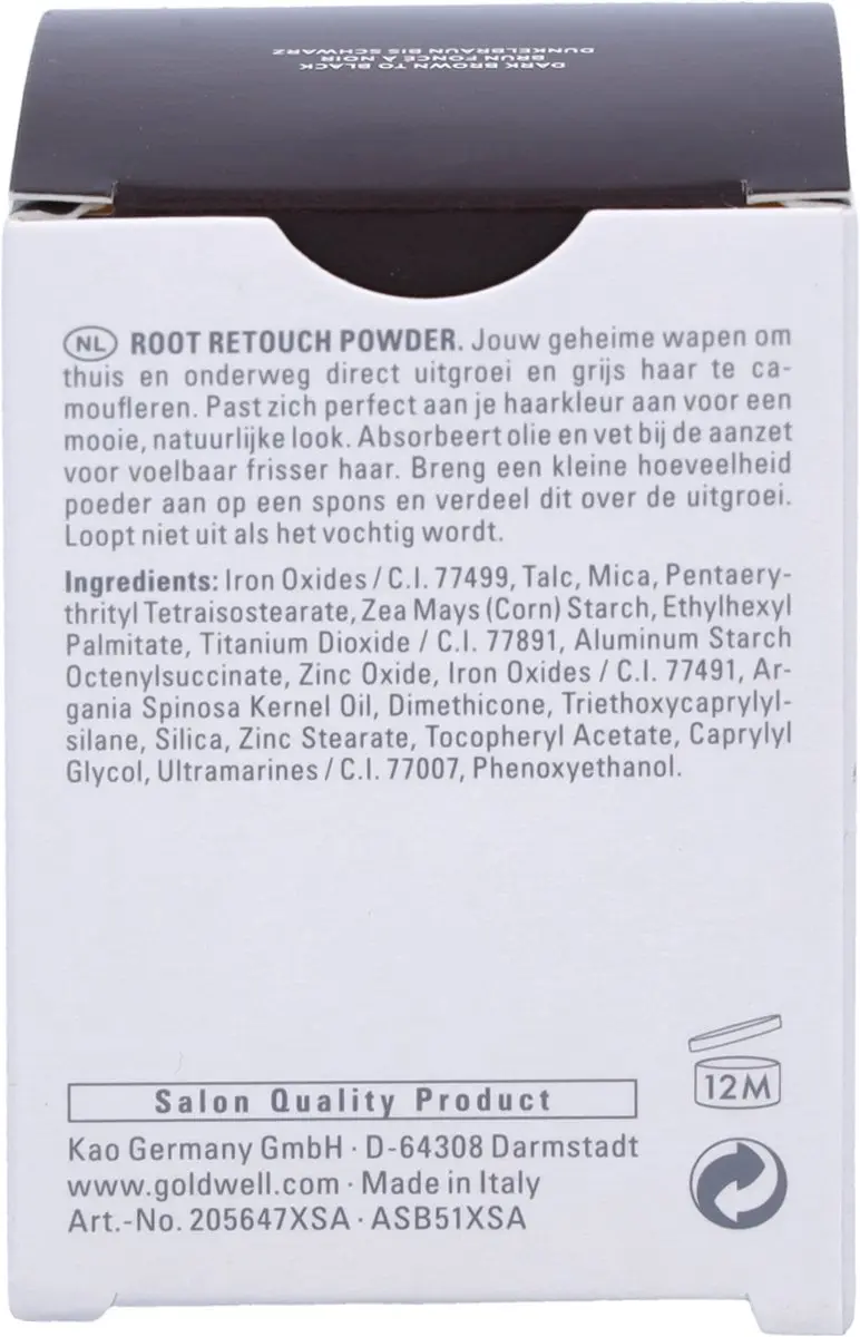 Goldwell Dualsenses Color Revive Root Retouch Powder - Dark Brown 3.7g