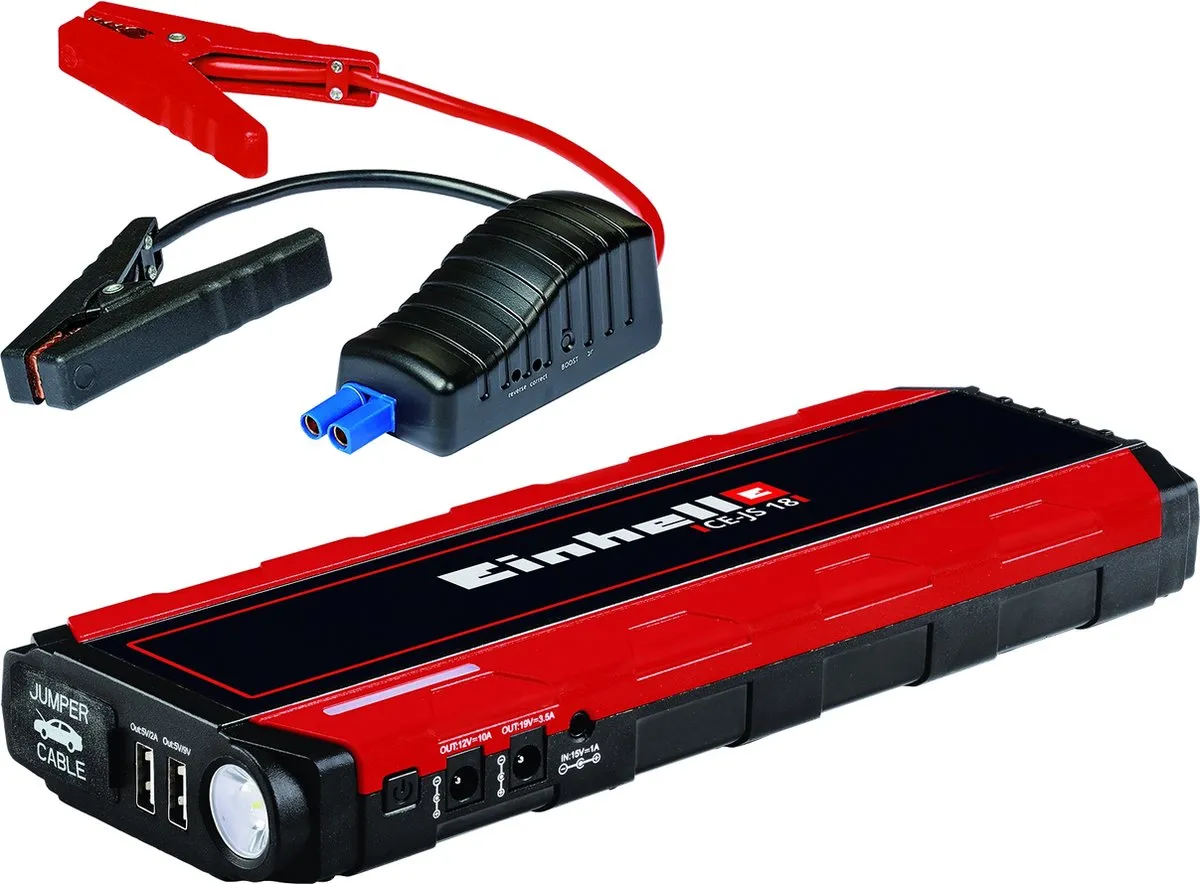 Einhell CE-JS 18/1 Powerbank Starthulp 18000mAh - 300A/600A