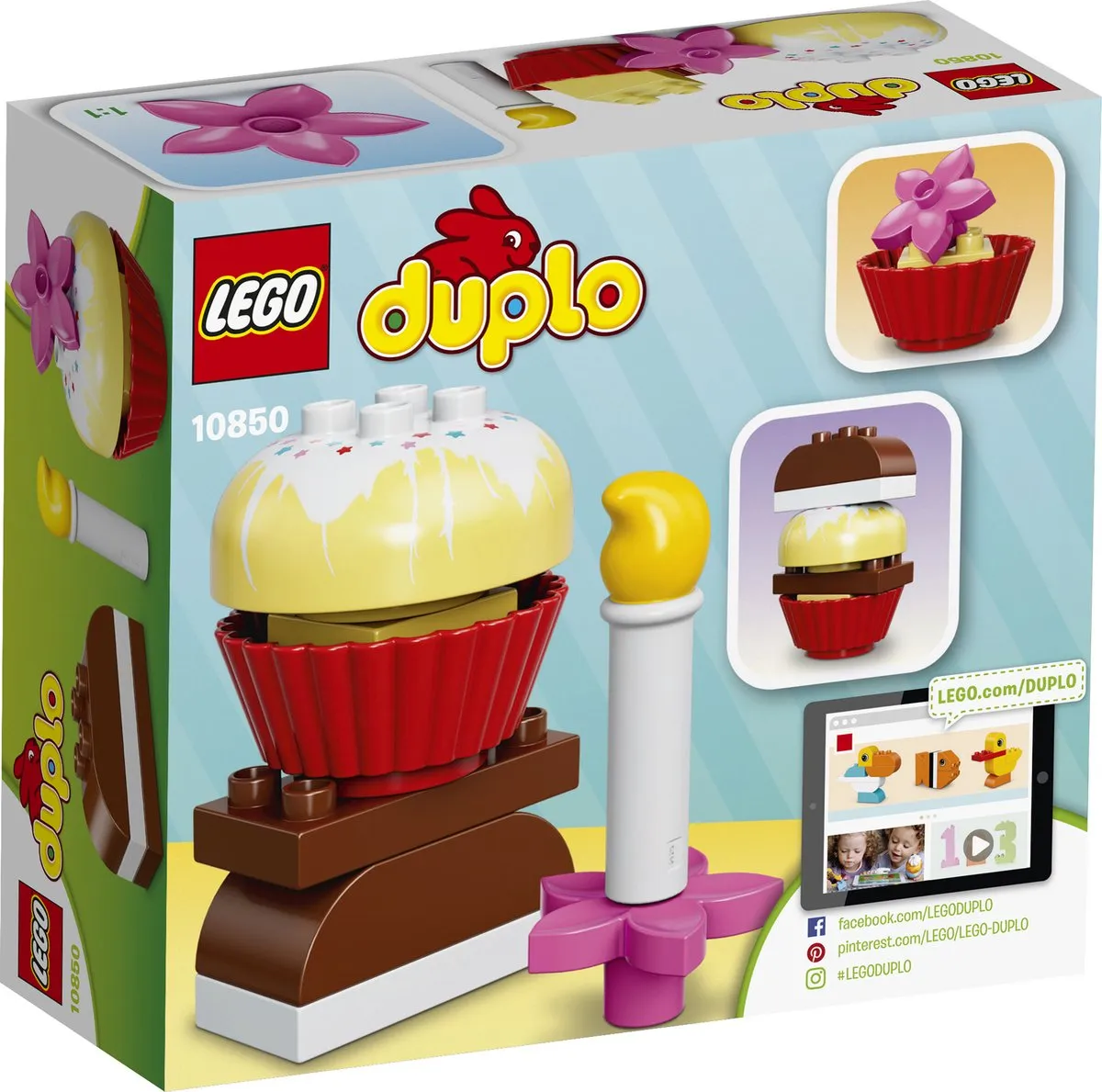 LEGO DUPLO Mijn Eerste Taartjes 10850 - 8 Stukken