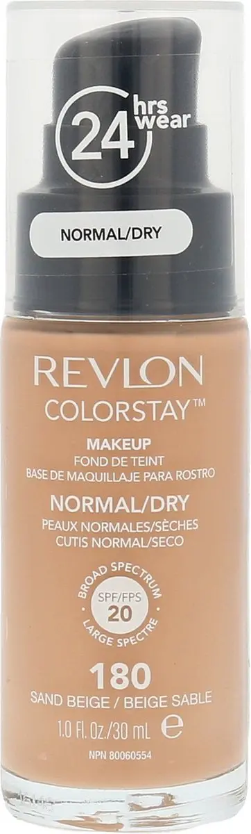 Revlon Colorstay Foundation 180 Sand Beige - 30ml