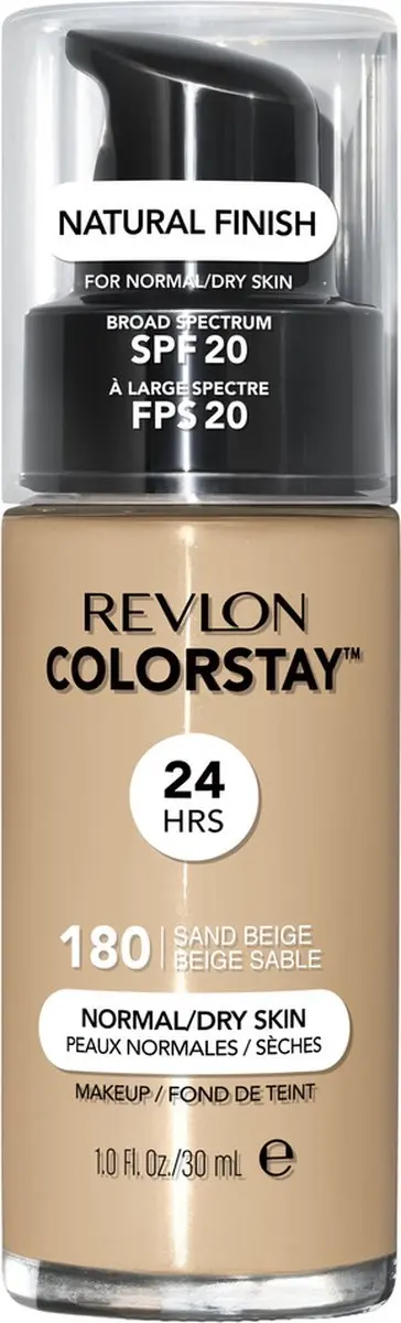 Revlon Colorstay Foundation 180 Sand Beige - 30ml