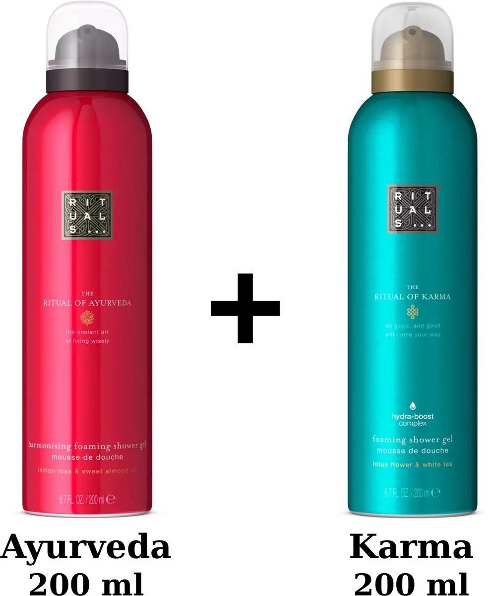 Rituals Ayurveda & Karma Douchegels Duo