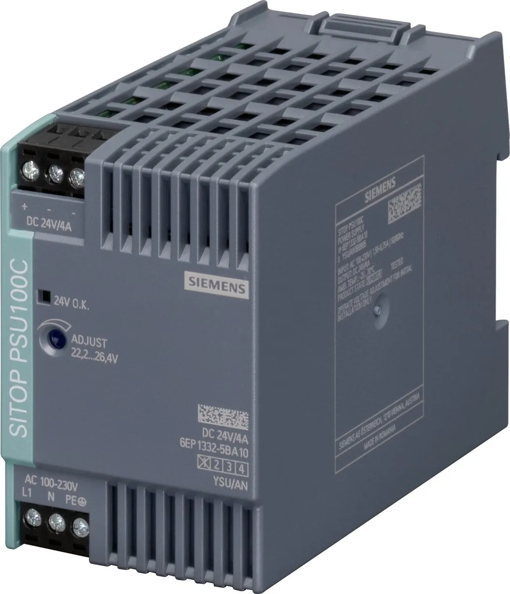 Siemens 6EP13325BA10 DIN-rail Netvoeding 24V 4A