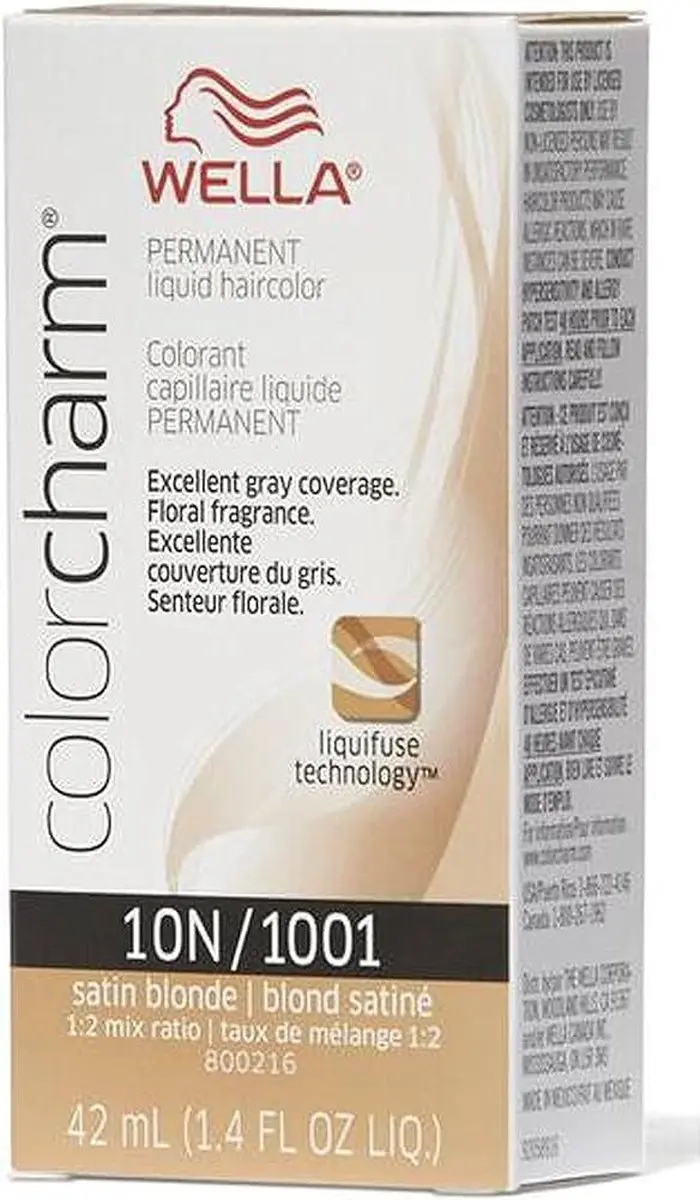 Wella Professionals Color Charm 10N Permanent Haarverf 126ml - 2 Stuks
