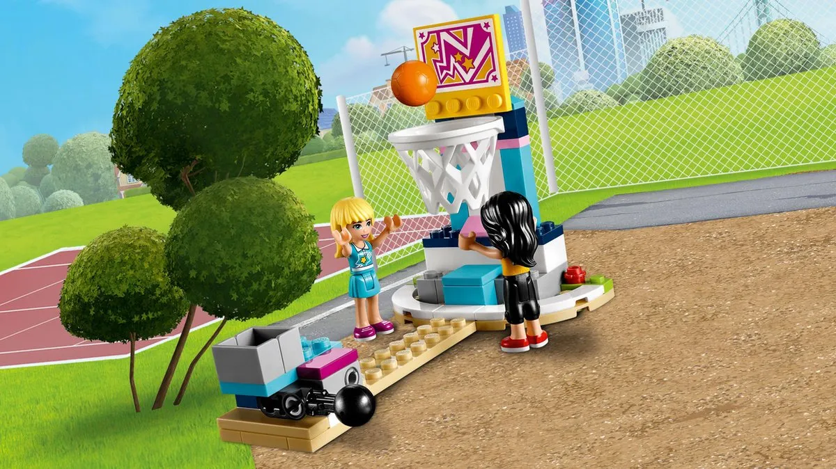 LEGO Friends Stephanie's Sportstadion 41338 - 460 Stukken - afbeelding 6 van 6