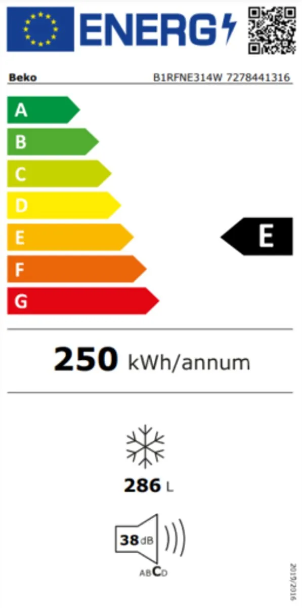 - beko - B1RFNE314W