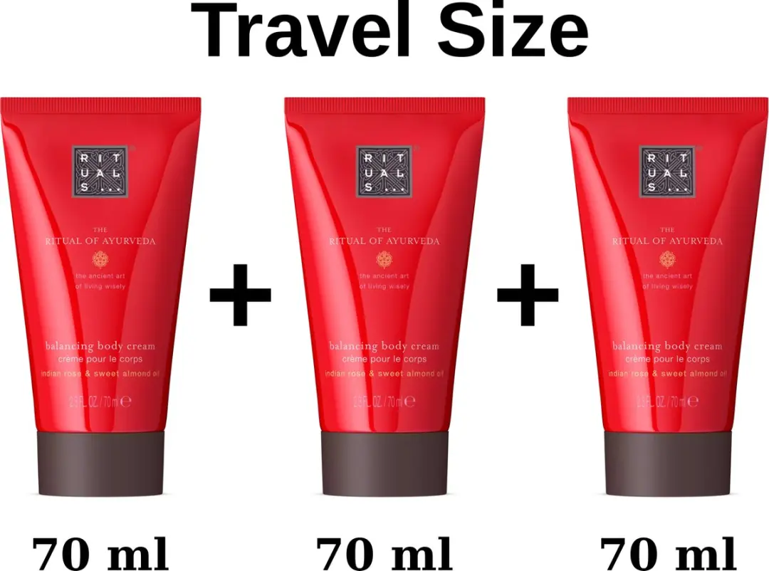 Rituals of Ayurveda Travel Body Cream 210ml