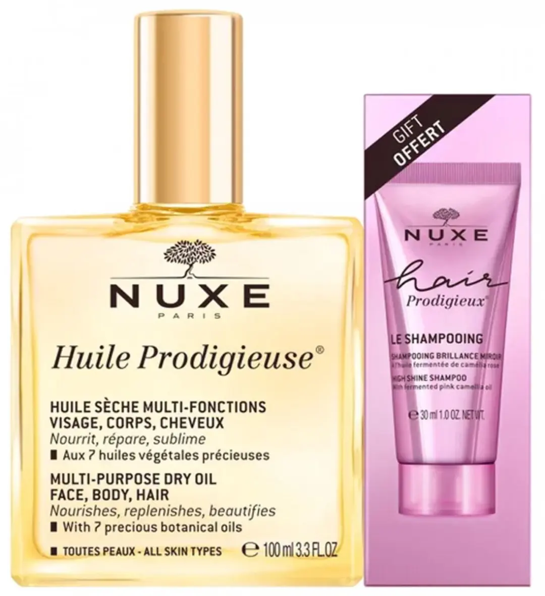 Nuxe Multi Purpose Dry Oil & Shampoo