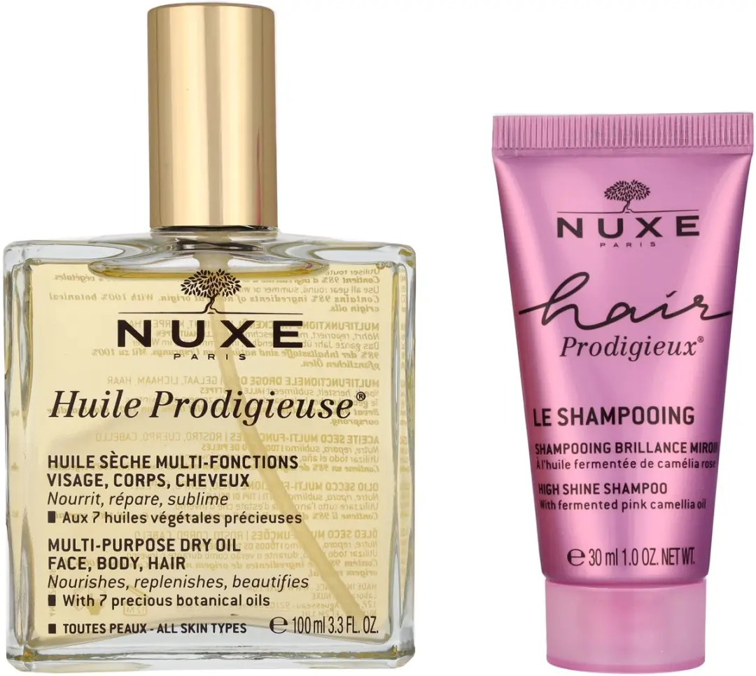 Nuxe Multi Purpose Dry Oil & Shampoo - 130ml (2x)