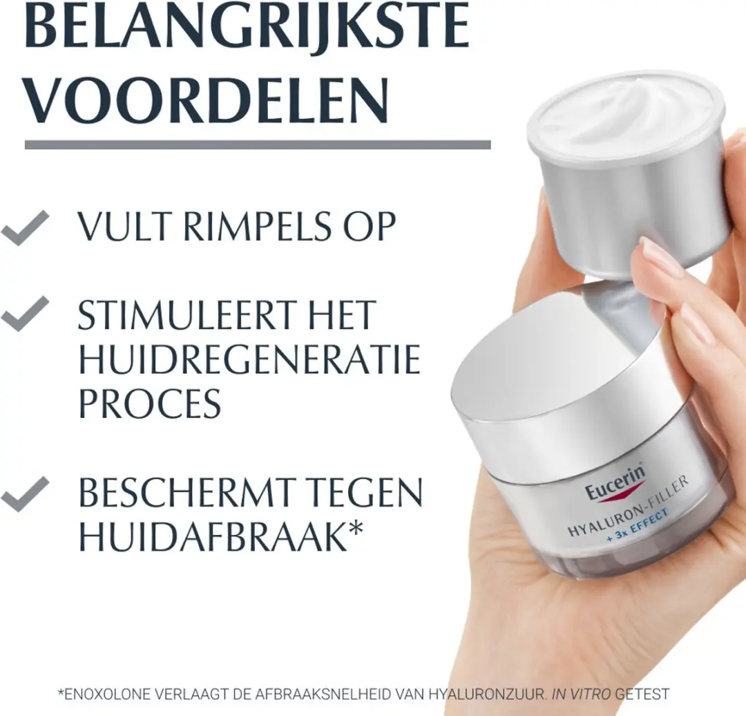 Eucerin Hyaluron-Filler Nachtcrème Navulling