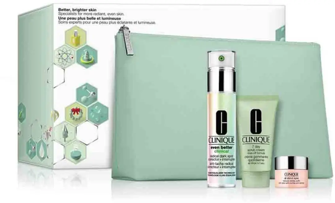 Clinique Better Brighter Skin Set - Serum Scrub Dagcrème 90ml