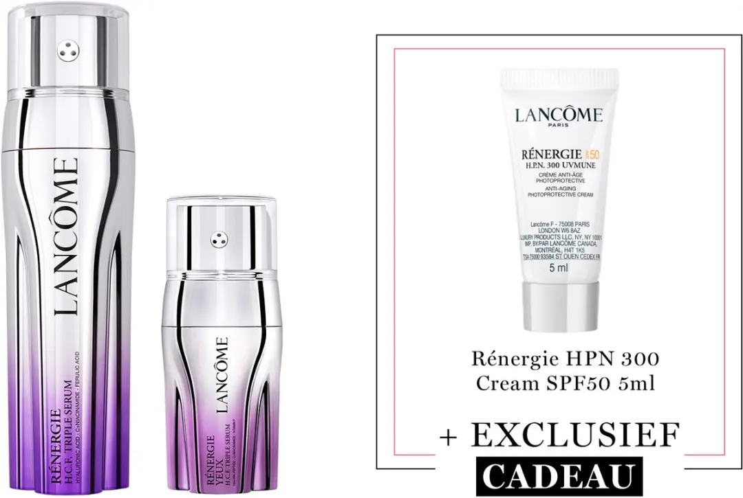 Lancôme Rénergie H.C.F. Triple Serum Routine
