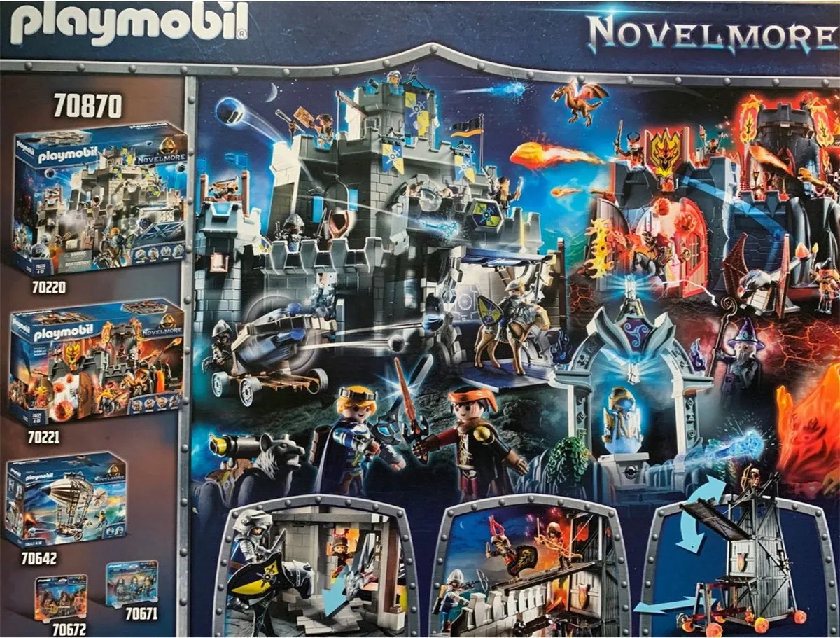Playmobil Novelmore Aanvalstoren P-70870 - 149 Onderdelen