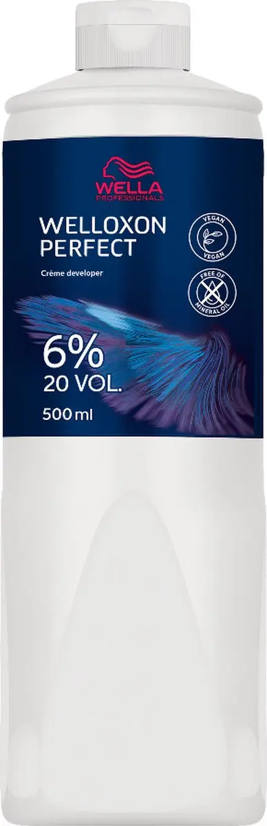 Wella Welloxon Perfect 12% 40Vol Haarkleuring 60ml - Zwart