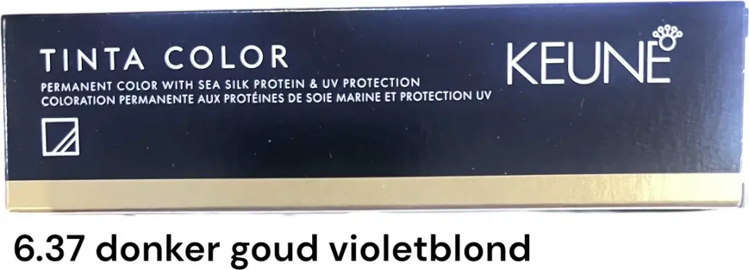 Keune Tinta 6.37 Donker Goud Violetblond