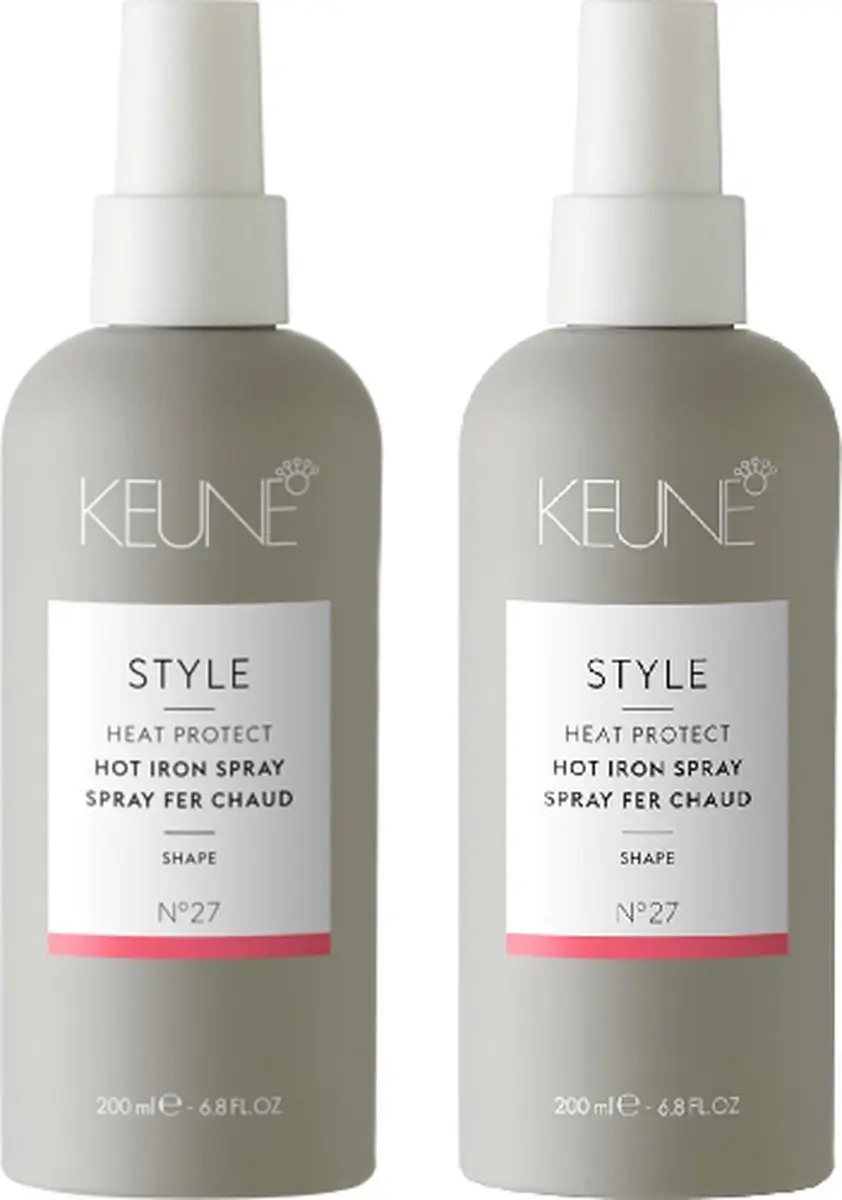 Keune Style Hot Iron Spray 2x200ml