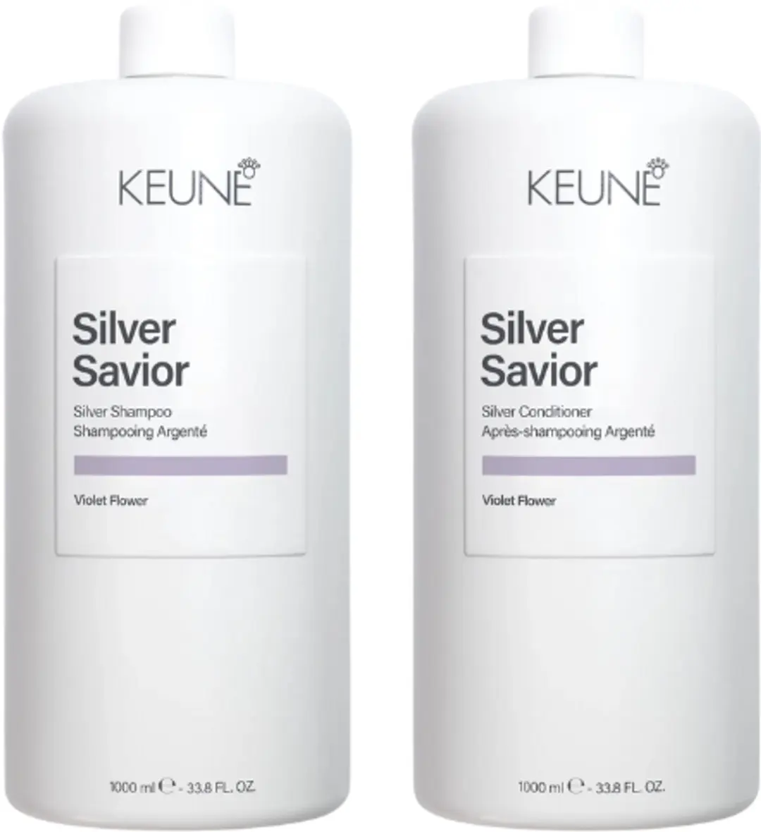 Keune Care Silver Savior Shampoo & Conditioner 1000ml