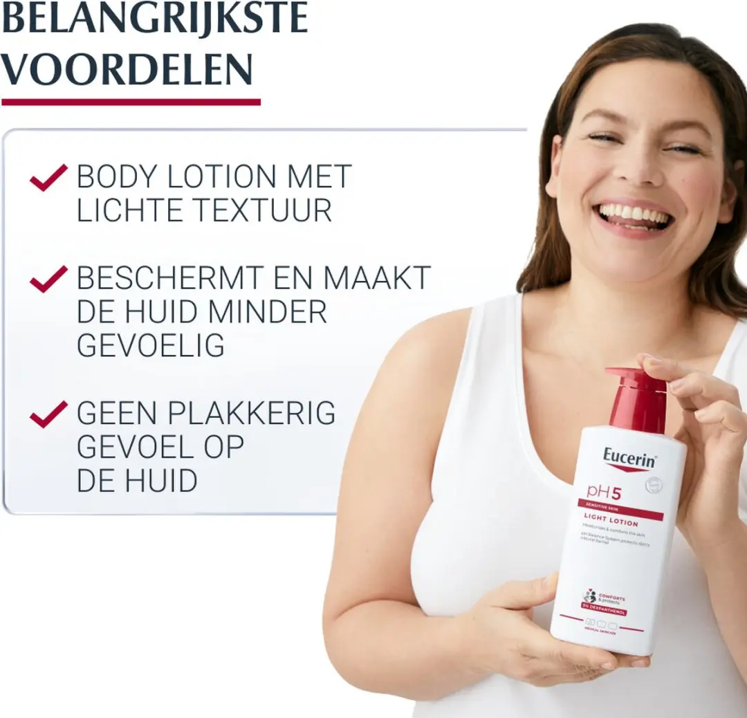Eucerin Bodylotion PH5 Light 400ml