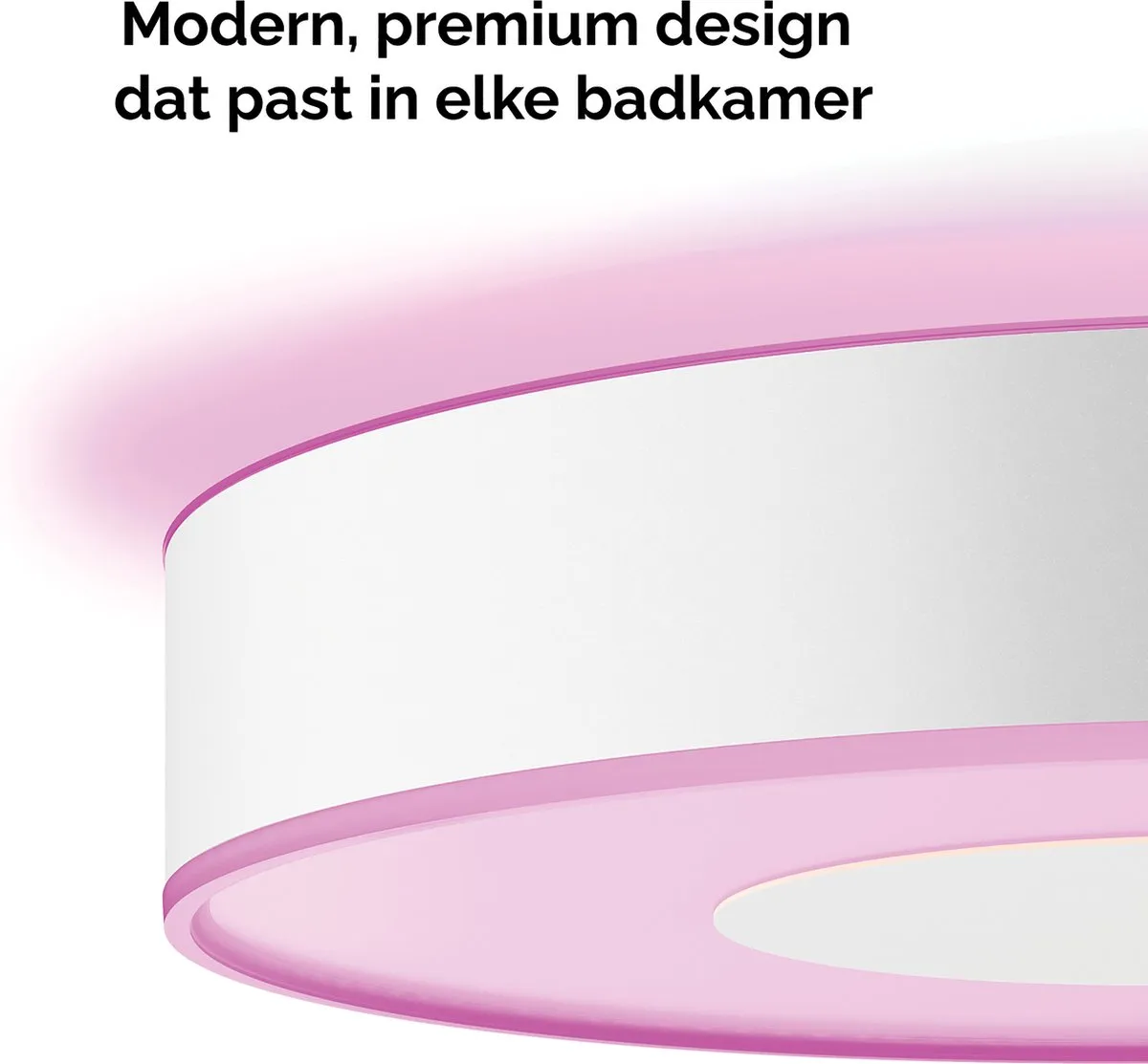 Philips Hue Xamento Badkamerplafondlamp 42cm - RGBW Wit