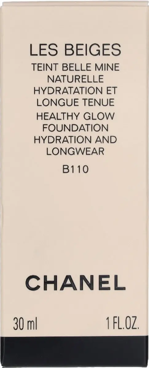 Chanel Les Beiges Healthy Glow Foundation B110 - 30ml - afbeelding 6 van 6