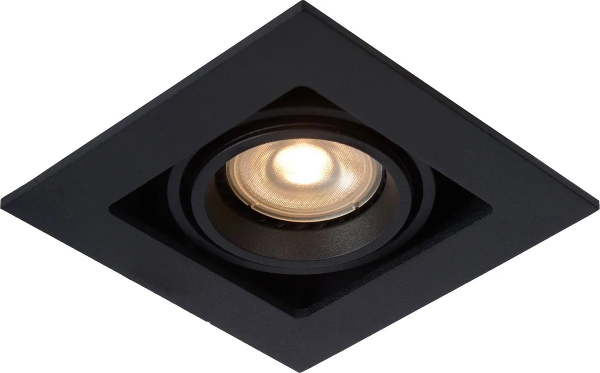 Lucide Chimney Inbouwspot GU10 - Zwart