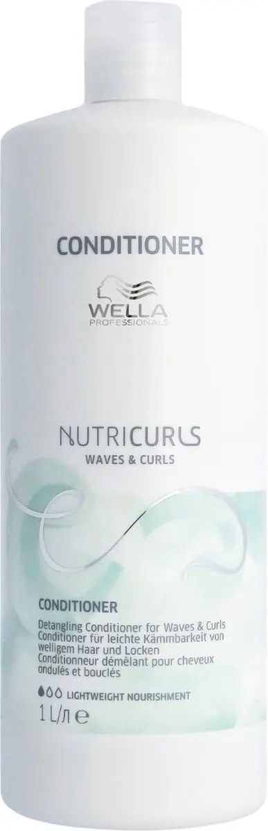 Wella Professionals Nutri Curls Conditioner 1000ml