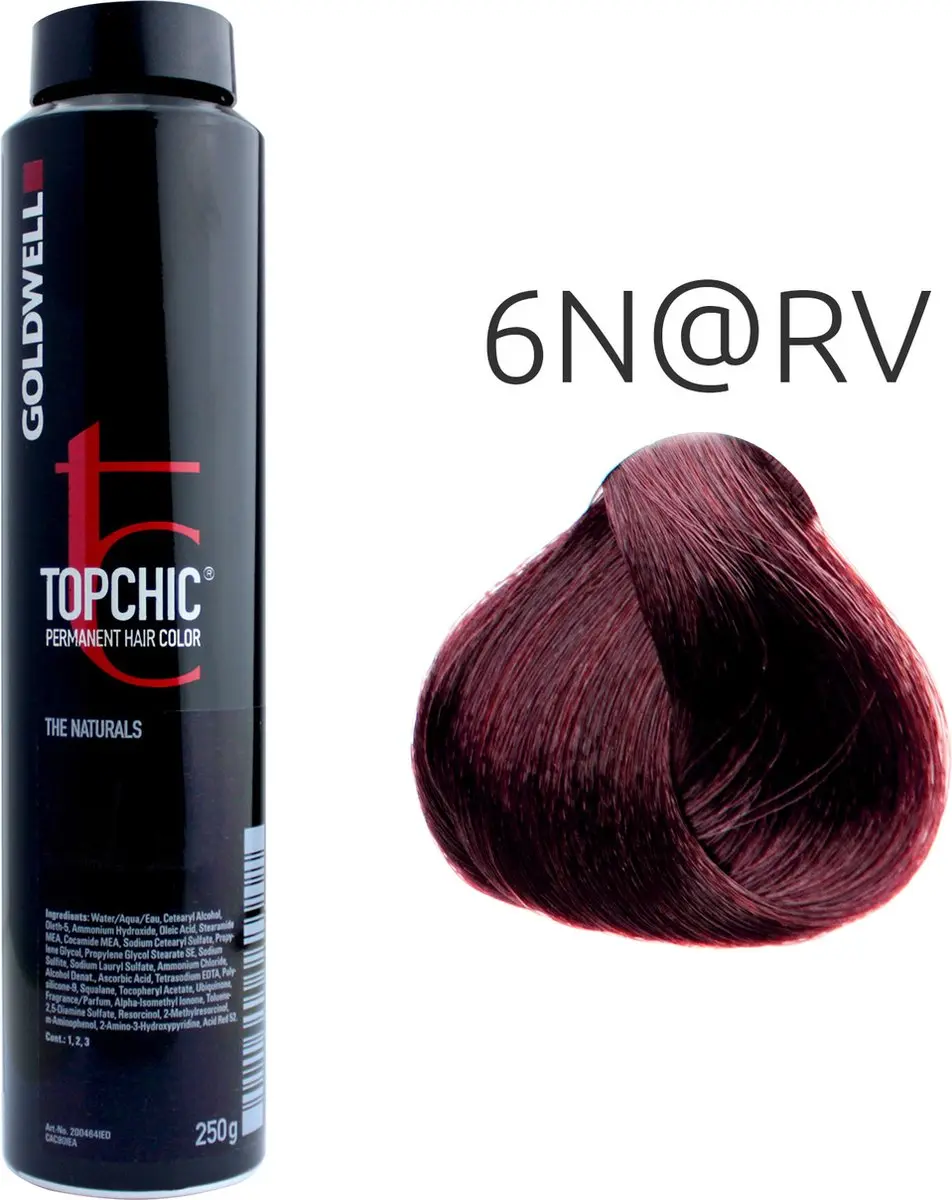 Goldwell Topchic Depot Bus 6N@RV Donkerblond Rood Violet 250ml