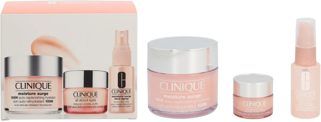 Clinique Moisture Surge Travel Exclusief - 3 Stuks - 170ml