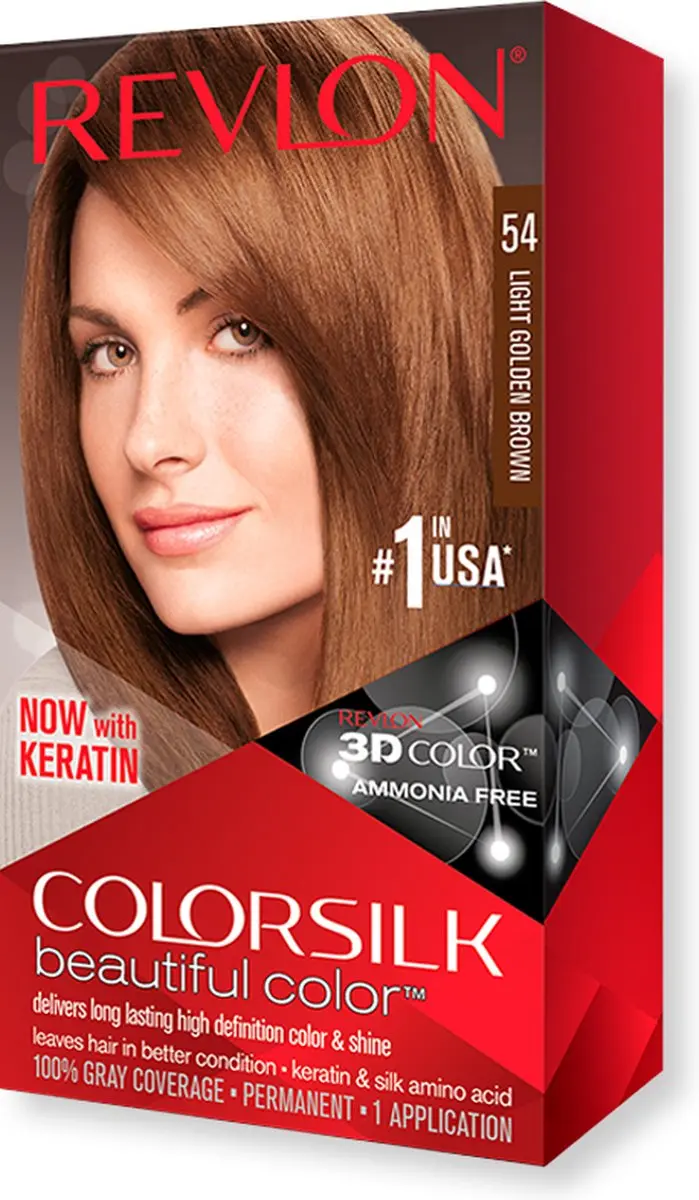 Revlon Colorsilk Light Golden Brown 54 - 3ml