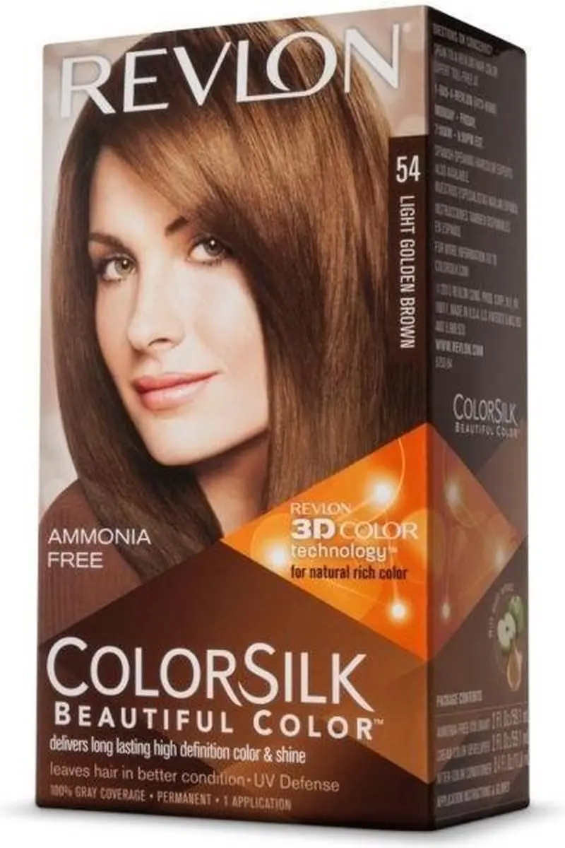 Revlon Colorsilk Light Golden Brown 54 - 3ml - afbeelding 6 van 6
