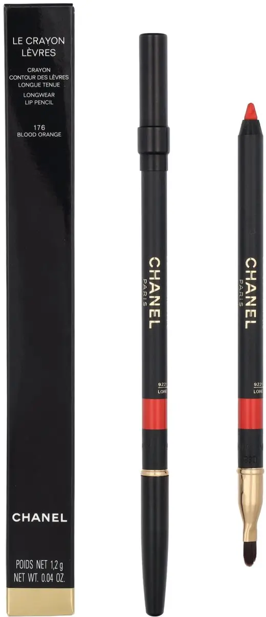 Chanel Le Crayon Levres Longwear Lip Pencil 176 Blood Orange - 1.2 ml