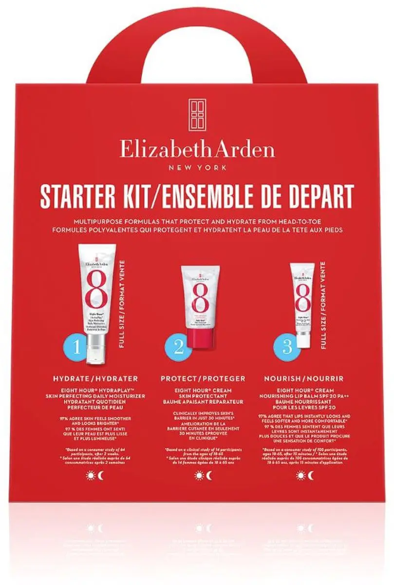 Elizabeth Arden Eight Hour HydraPlay Huidverzorgingset - 3 Stuks