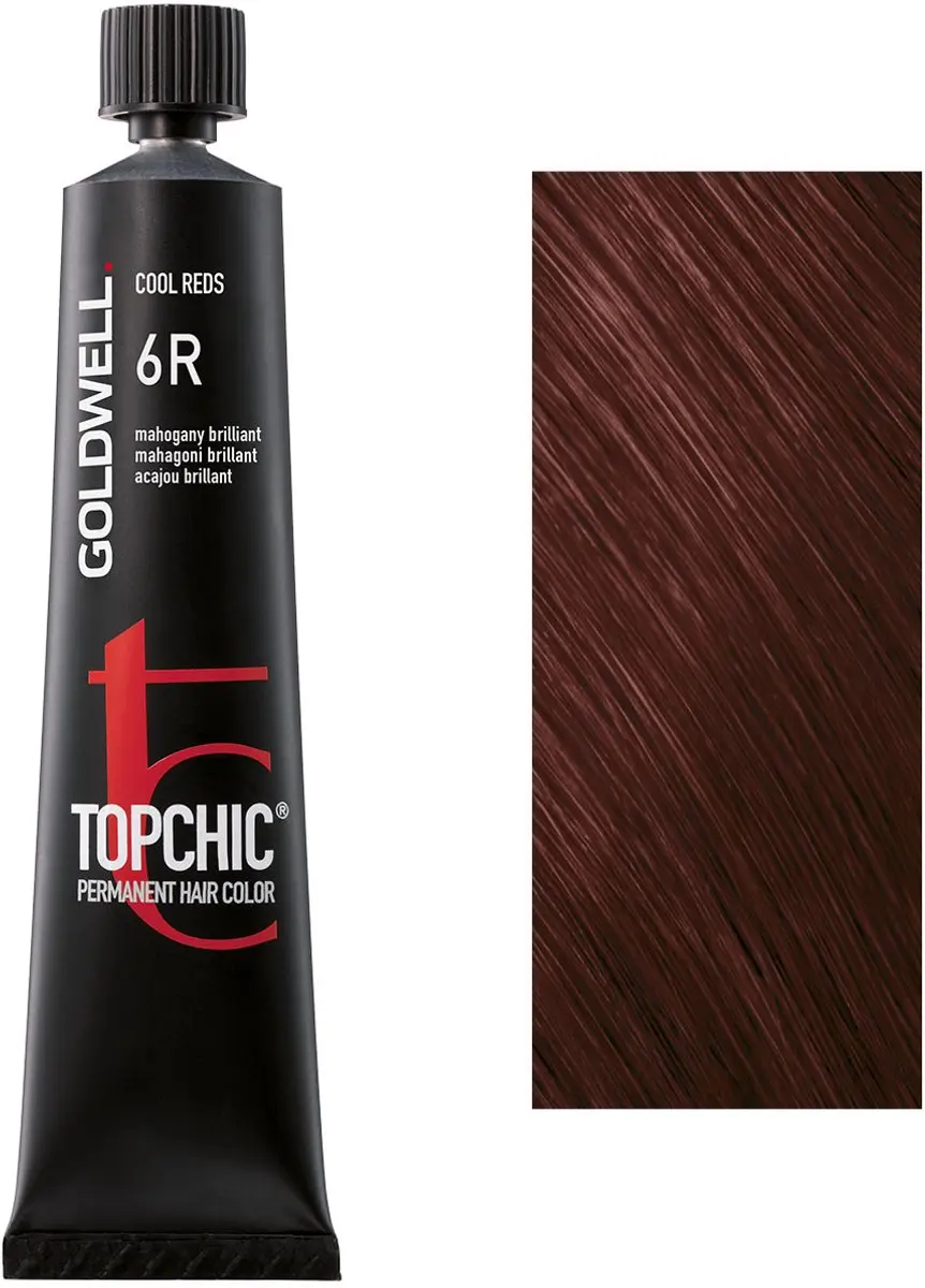 Goldwell Topchic Tube 60ml - 6R Bruin Permanent