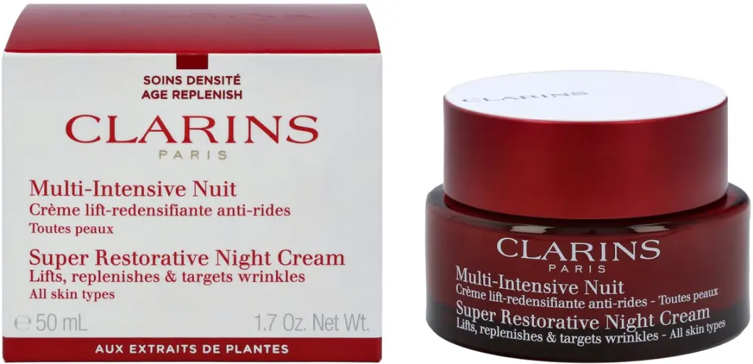 Clarins Super Restorative Night Cream 50ml - Decolleté