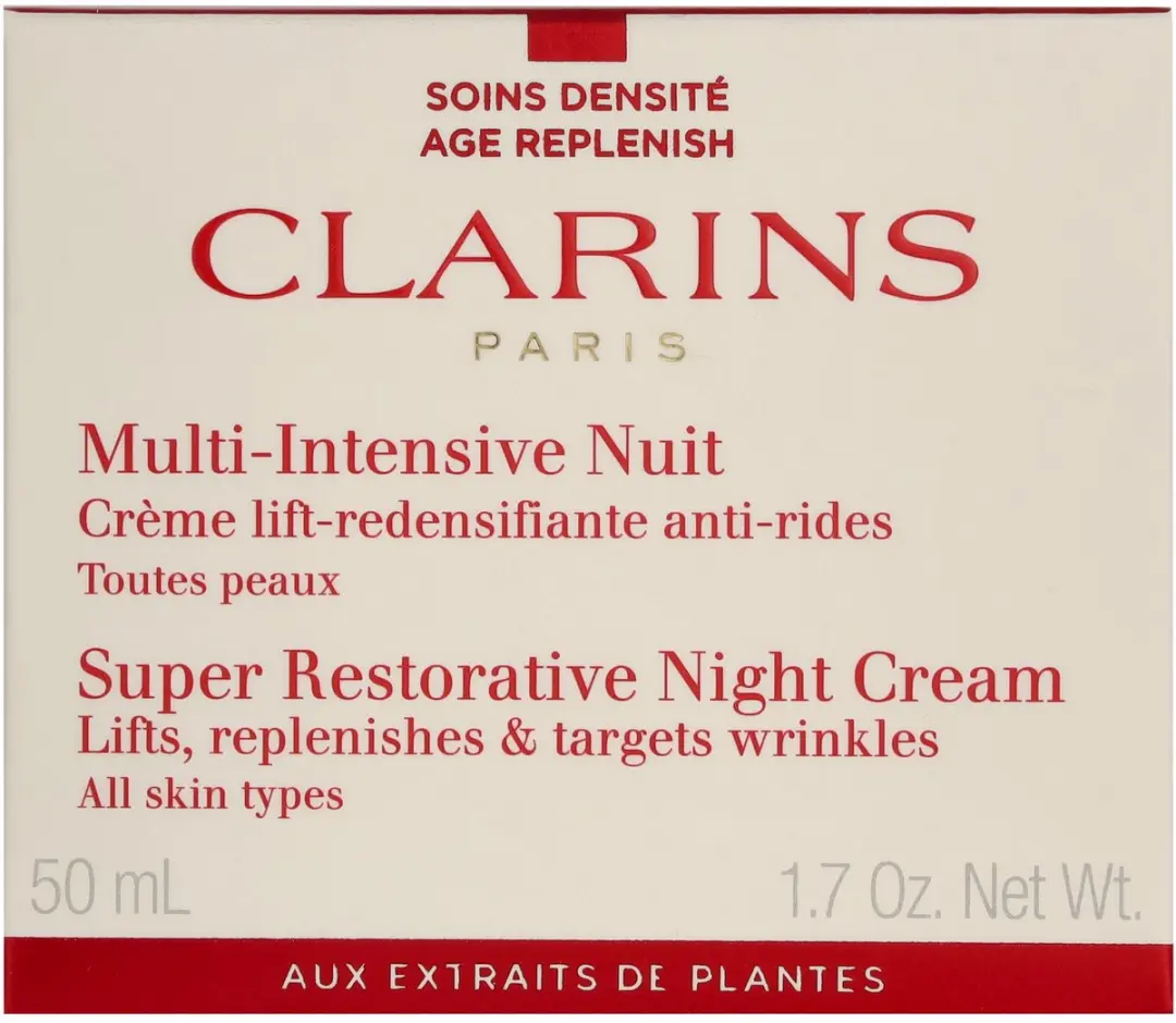 Clarins Super Restorative Night Cream 50ml - Decolleté