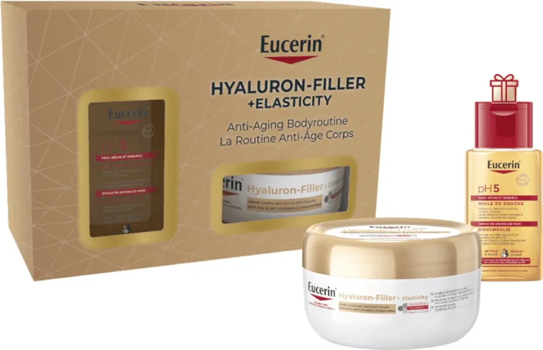 Eucerin Hyaluron-Filler + Elasticity Lichaamscrème Geschenkset - 2x300ml