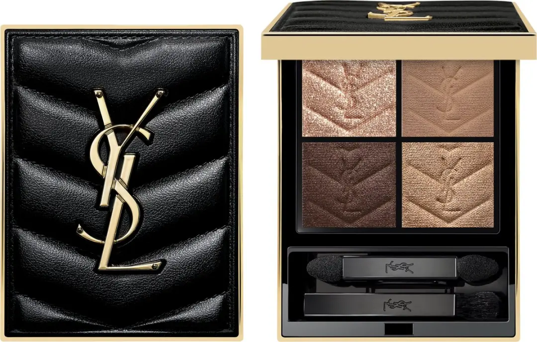Yves Saint Laurent Couture Mini Clutch 710 Over Brun