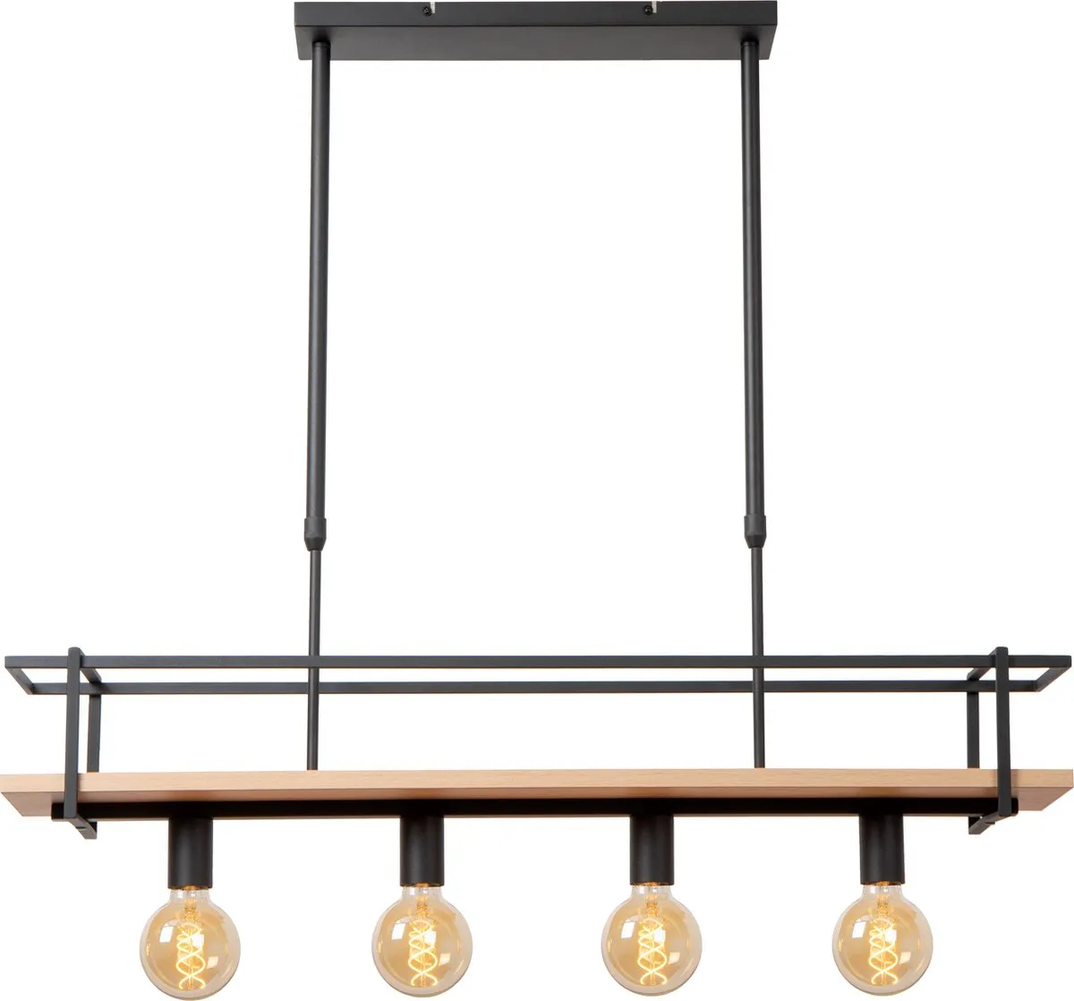 Lucide Milonga Hanglamp 4xE27