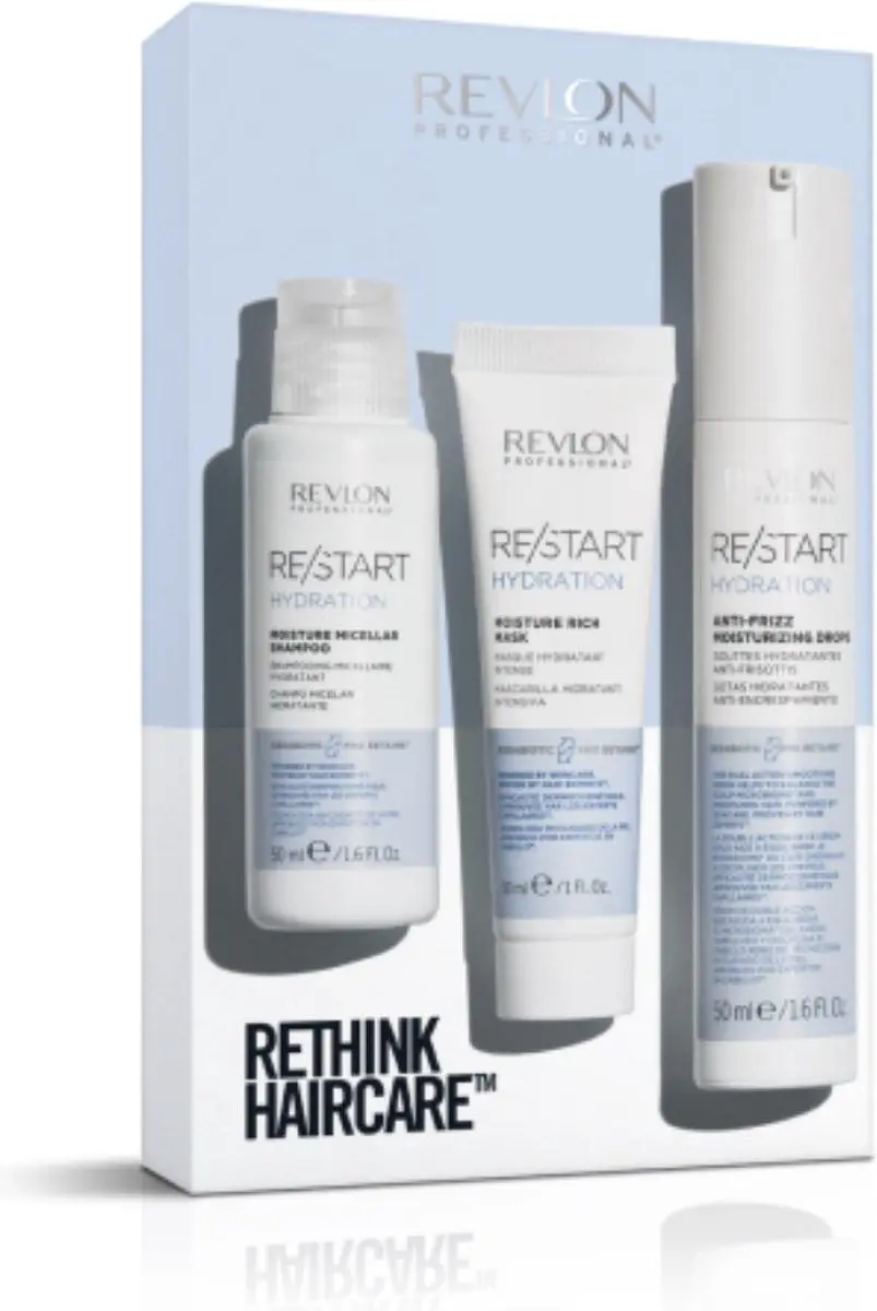 Revlon Restart Travelpack Shampoo Conditioner Anti-pluis Druppels