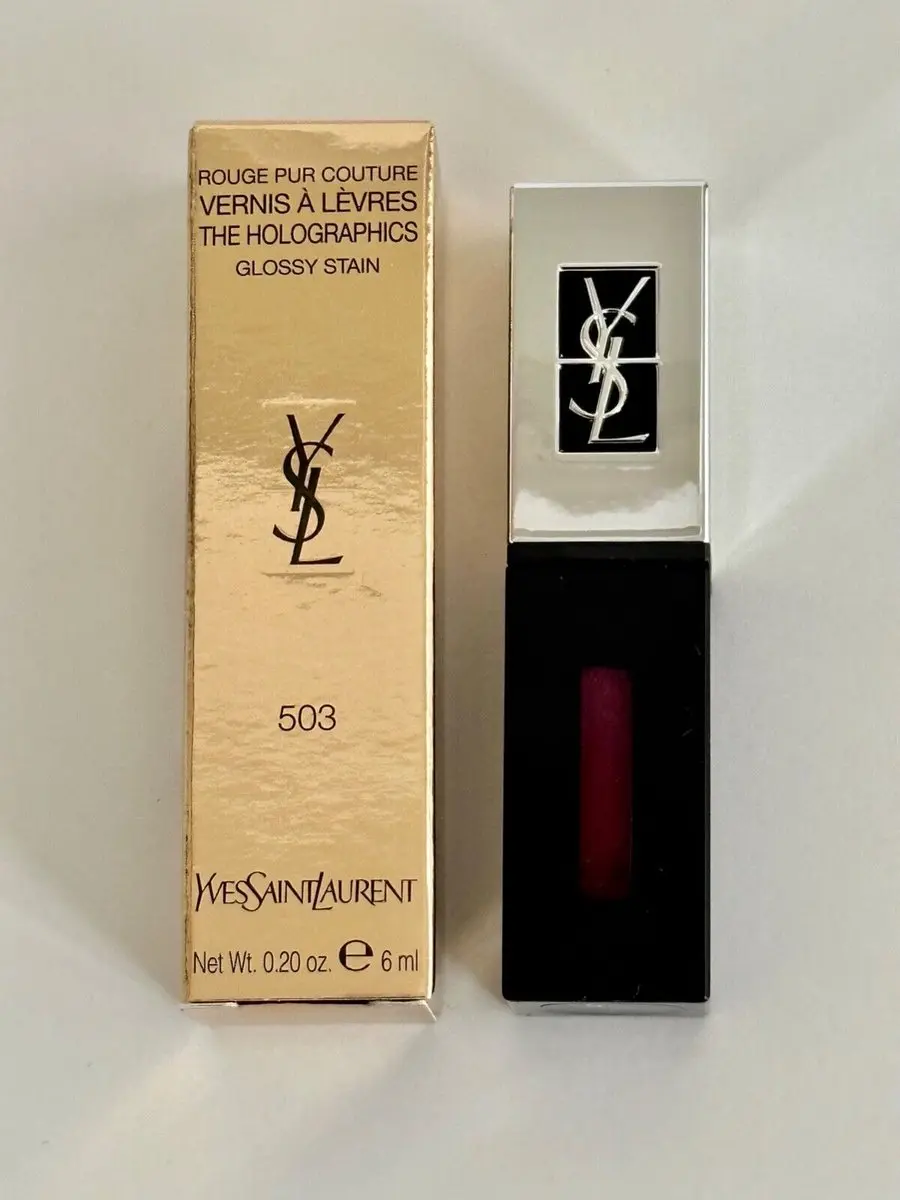 Yves Saint Laurent Rouge Pur Couture The Holographics Glossy Stain 503