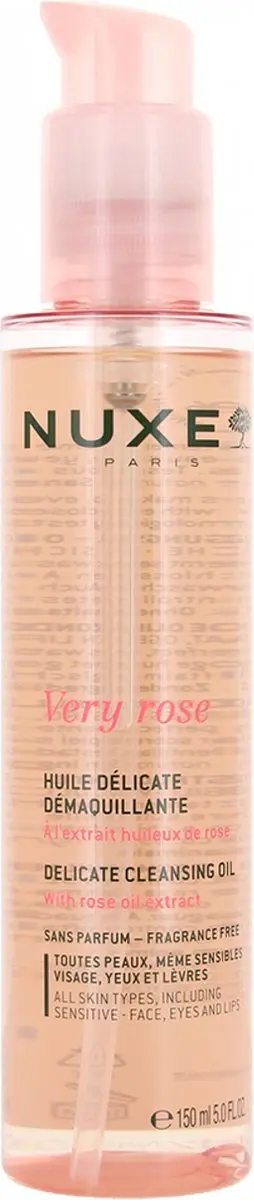 Nuxe Very Rose Delicate Cleansing Oil 150ml