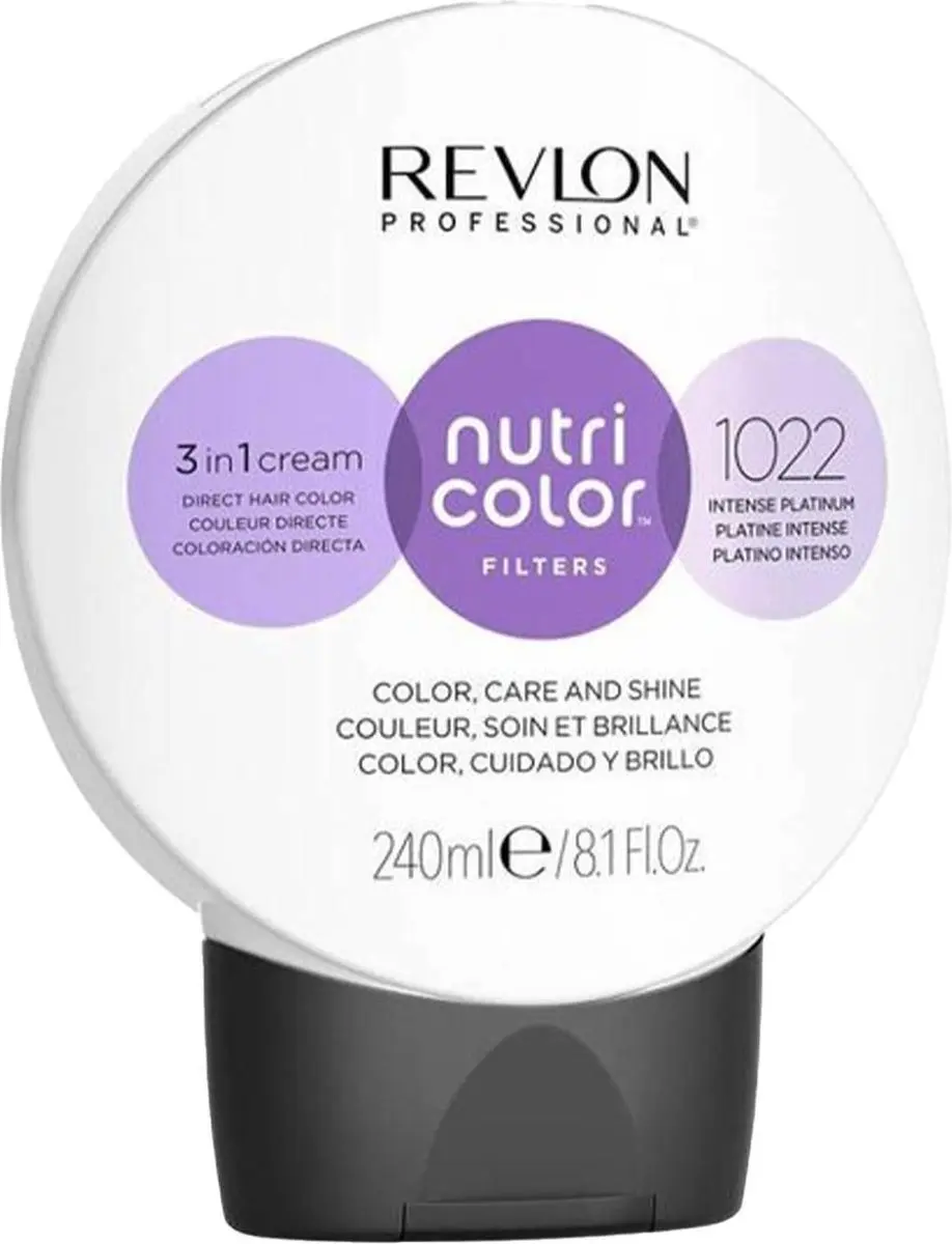 Revlon Nutri Color 1022 Platina Kleurspoeling 240ml
