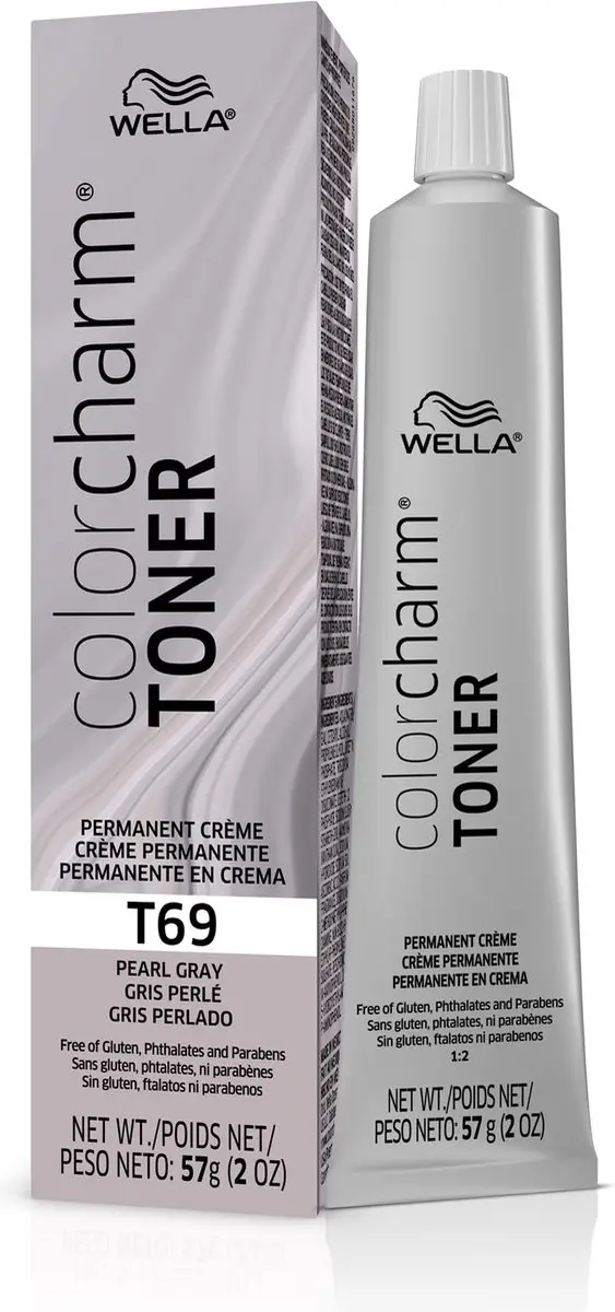 Wella Professionals Color Charm T69 Pearl Gray Toner - 2x114ml
