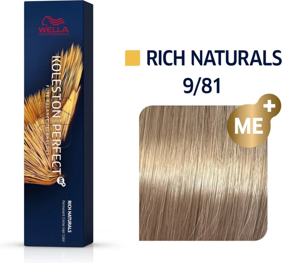 Wella Professionals Koleston Perfect Me+ Haarverf 9/81 60ml