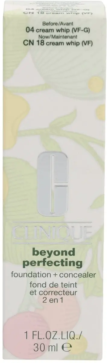 Clinique Beyond Perfecting Foundation + Concealer 04 Cream Whip - 30ml