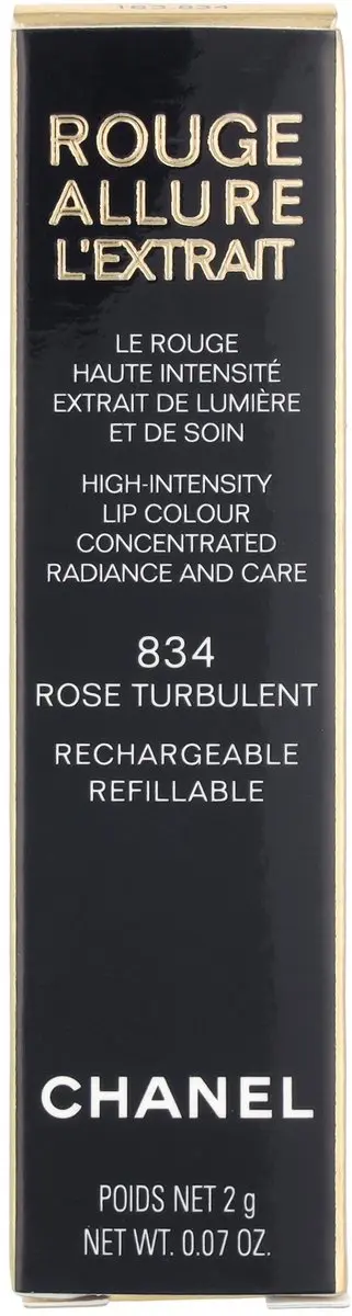 Chanel Rouge Allure L'Extrait Lipstick 2ml - #834 Rose Turbulent