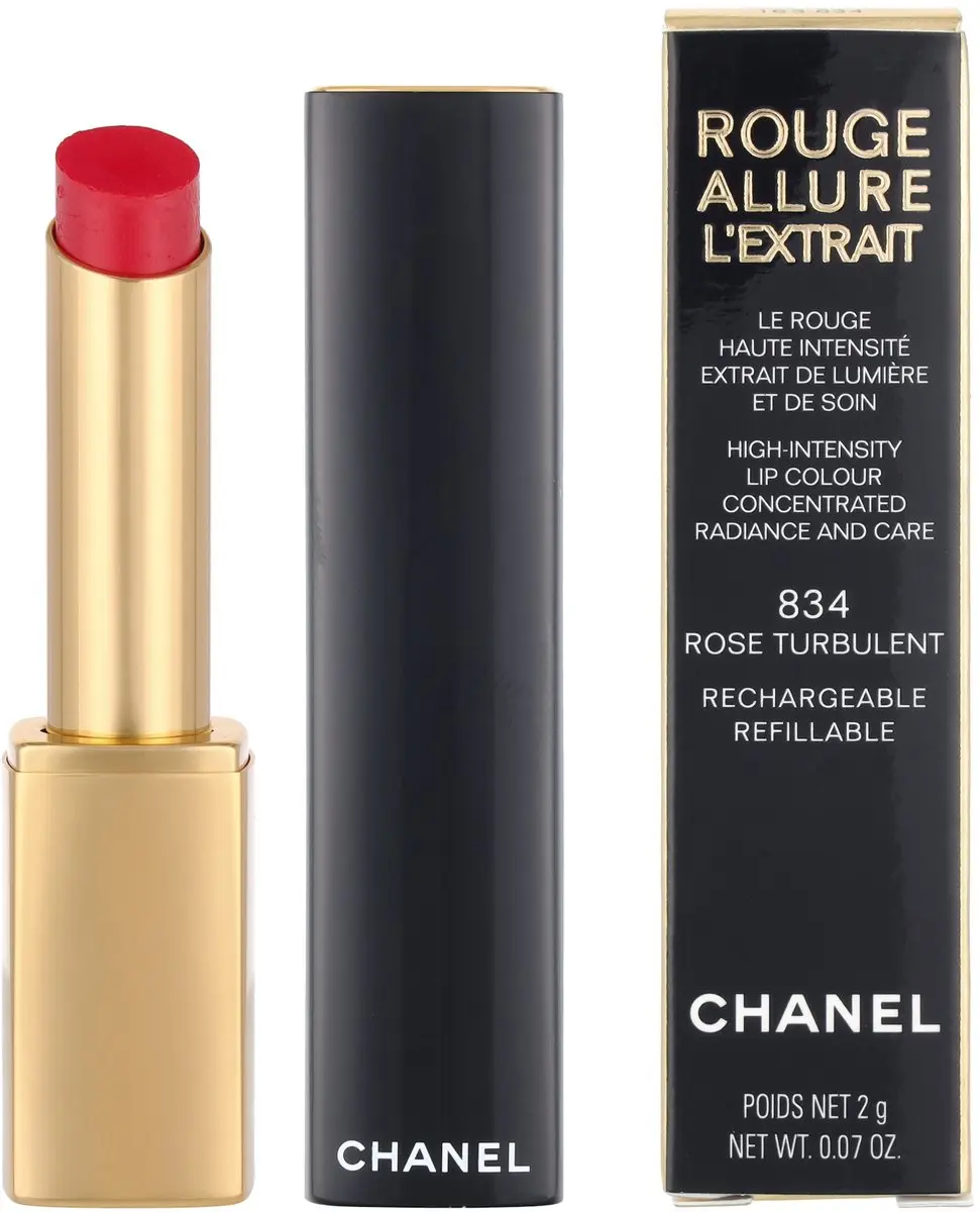 Chanel Rouge Allure L'Extrait Lipstick 2ml - #834 Rose Turbulent