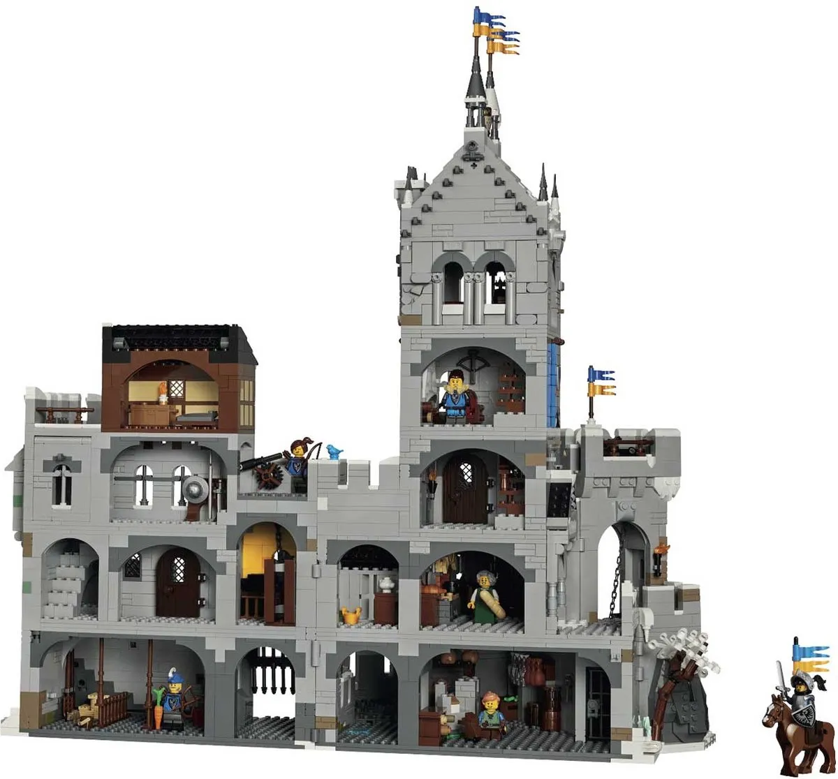 LEGO Bricklink Mountain Fortress 910029 - 3395 Stukken - afbeelding 3 van 4