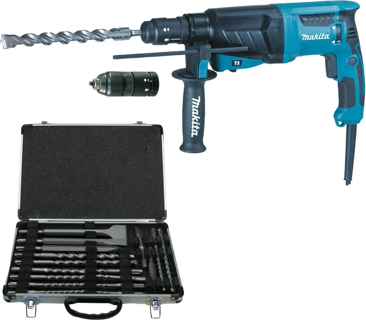 Makita HR2630TX12 SDS+ Combihamer 800W - 26mm