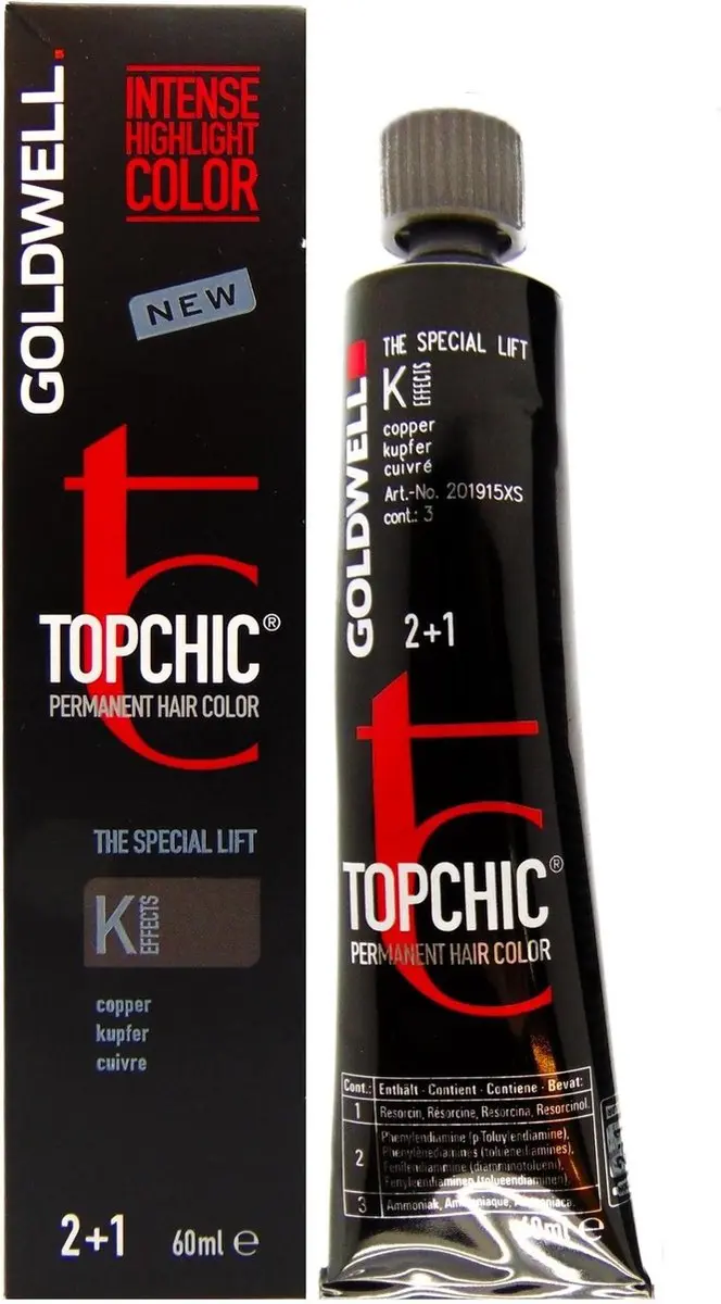 Goldwell Topchic Special Effects K Haarverf 60ml - Permanent Rood Highlights